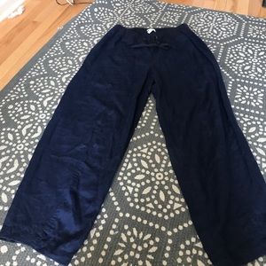 Eileen Fischer Linen Capri pants. Size small